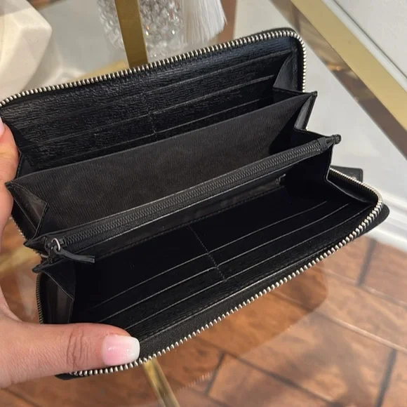 Gucci Interlocking G Logo Leather Continental Long Wallet - Picture 6 of 7